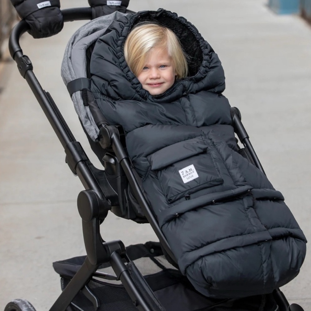 7 A.M. Enfant 212 Evolution plush outdoors winter stroller car seat safe blanket